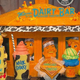 Cheese sculpture sculpted to look like Indiana State Fair Dairy Bar